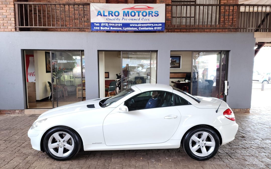 2007 MERCEDES BENZ SLK 200 KOMPRESSOR A/T